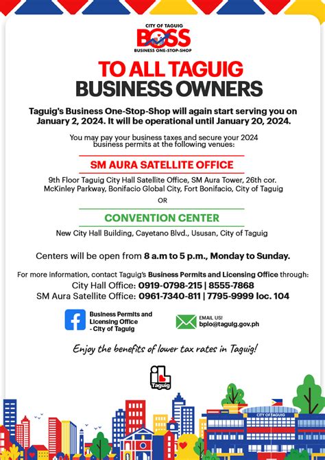 taguig mayor's permit|Start a new business – City Government of Taguig.